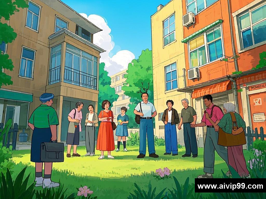社区里的别样精彩故事