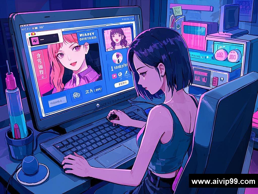 网络世界里的别样互动与暧昧故事