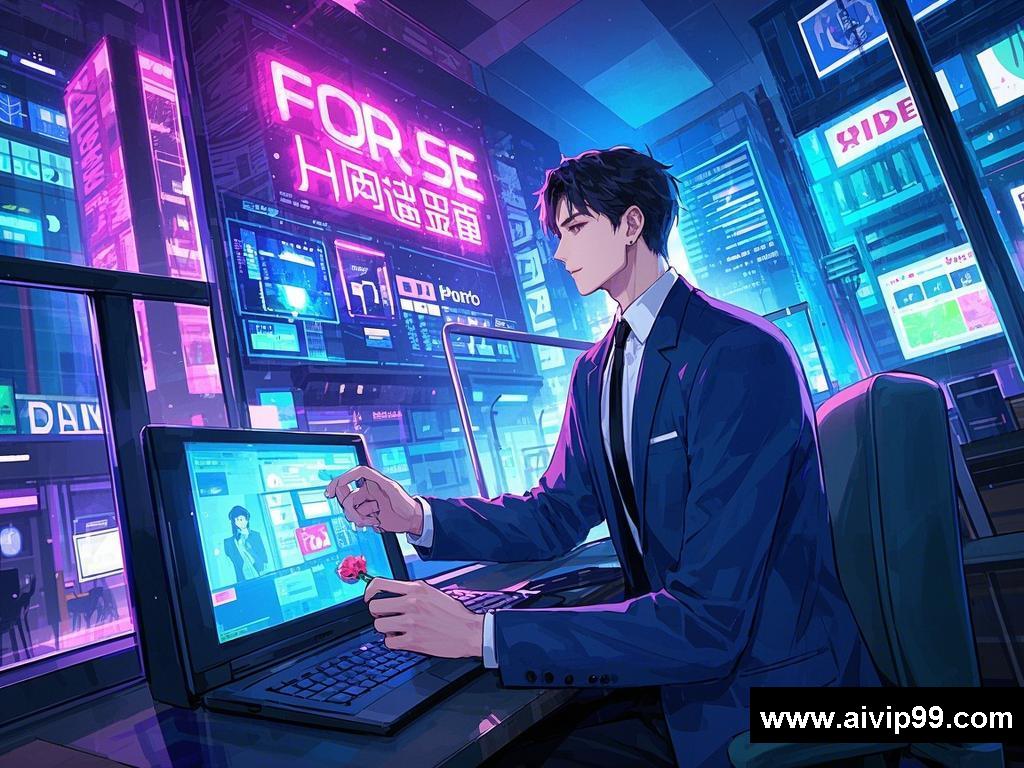 在数字世界里的心动邂逅