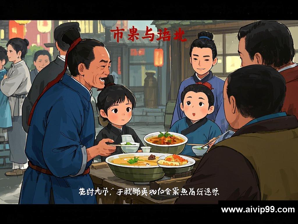 市井逸趣：美食与奇遇的邂逅