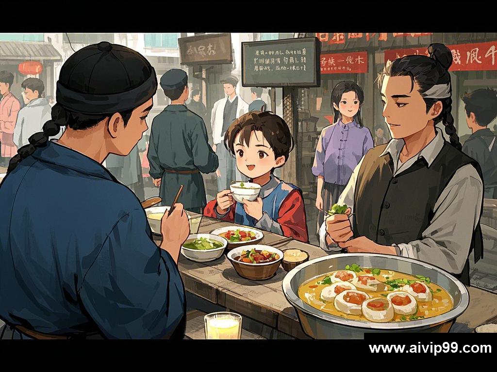 市井逸趣：美食与奇遇的邂逅