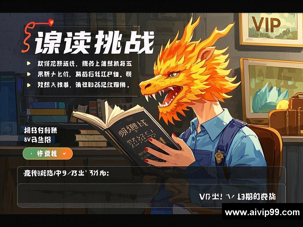 惊！阅读挑战与成长型VIP，竟牵扯出火麒麟和见义勇为的故事？