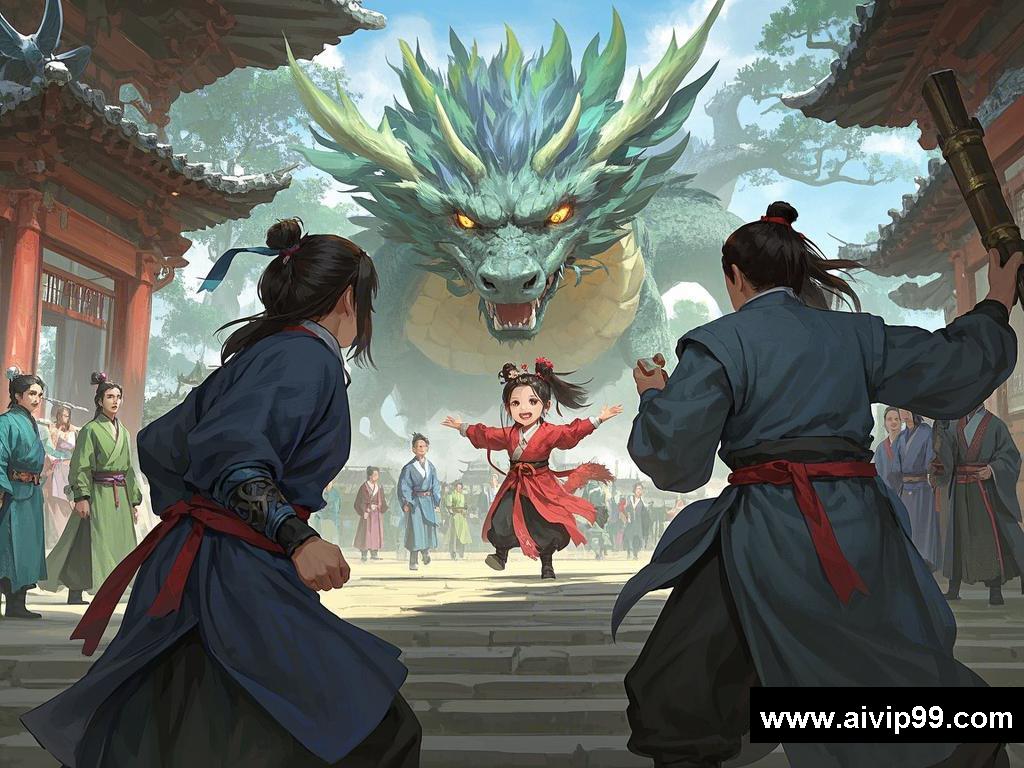 林荒勇战巨龙
